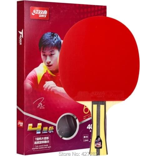 Original new type in 2019 DHS T3002 T4002 table tennis rackets DHS finished rackets racquet sports ping pong paddles