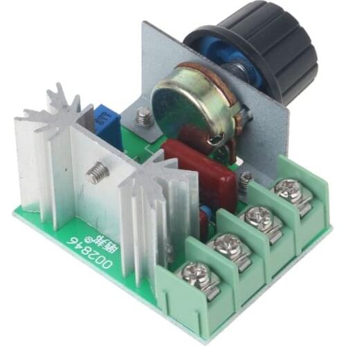 2000W AC Motor Speed Controller 50-220V 25A Adjustable Voltage Regulator Module