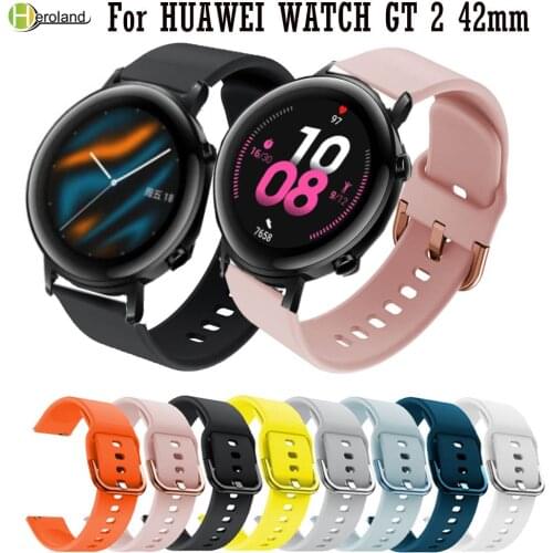 20mm belt Printing Silicone Watchband strap For HUAWEI WATCH GT 2 42mm Bracelet wristBand strap for Huami Amazfit BIP youth lite