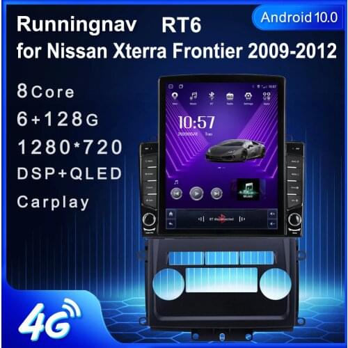 Runningnav For Nissan Frontier Xterra 2009-2012 Tesla Type Android Car Radio Multimedia Video Player Navigation GPS
