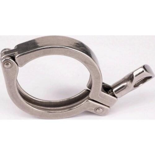 1.5" Tri Clamp 50.5mm Ferrule O/D 304 Stainless Steel Tri Clover Sanitary Fitting for home Brewing