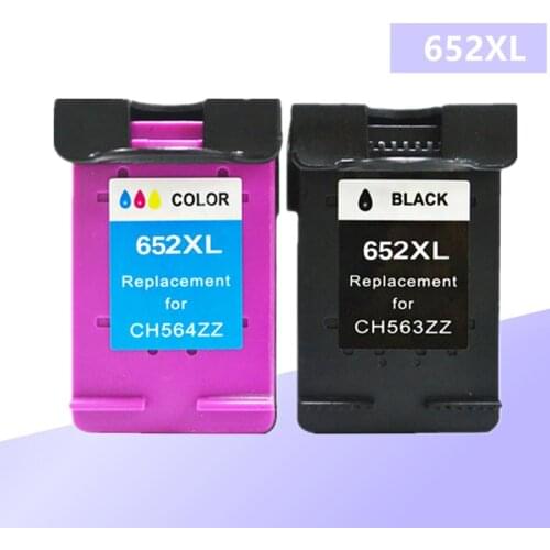 Compatible 652XL ink cartridge for hp652 for HP 652 XL for HP Deskjet 1115 1118 2135 2136 2138 3635 3636 3835 4535 Printer