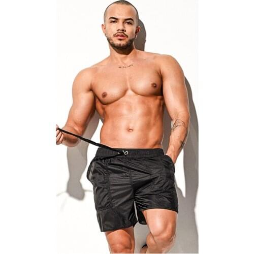 Comfortable Swimwear Men Swimming Suit Male Beach Shorts Breathable Swimwear Trunk New Mens Translucent Swimming Trunks Swimsuit