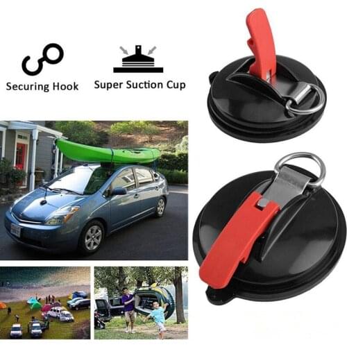 2pcs Multi-purpose Car Strap Suction Cup Household Pet Suction Cup Household Suction Anchor Used Fix Luggage Racks