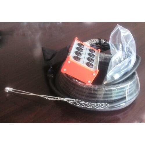 High quality KL Pro Audio 8 channel - 100ft (30m) XLR Mic Stage Snake Cable -Box