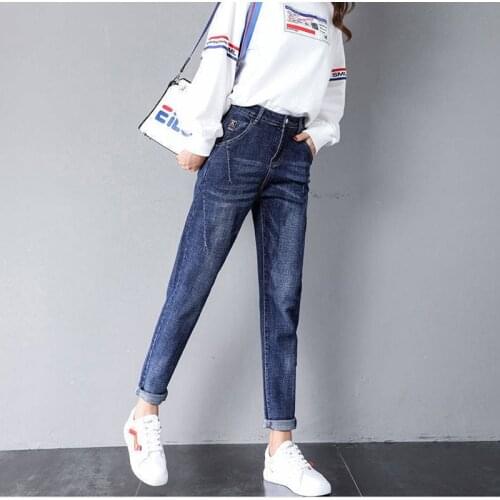 Женские джинсы с вышивкой YBWLXQ China At AliExpress