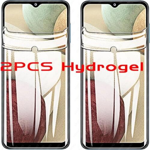 2pcs for Samsung Galaxy A12 A 12 12a A125 Hydrogel Soft Film Camera Lens Glass on For Samsung A72 A52 A42 5g S21 S20 Phone Case