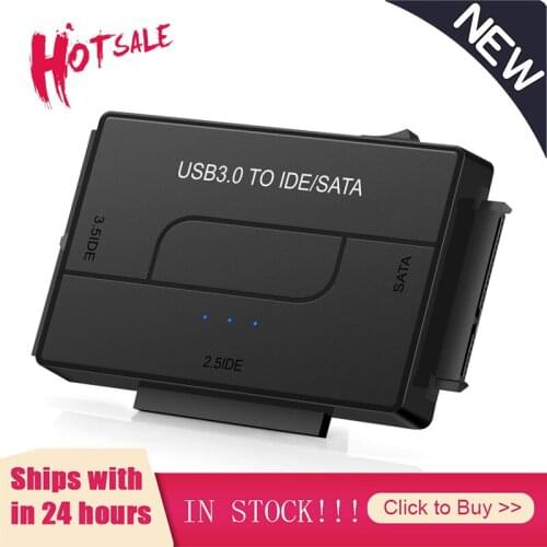 SATA To USB IDE Adapter USB 3.0 2.0 Sata 3 Cable For 2.5 3.5 Hard Disk Drive HDD SSD Converter IDE SATA Adapter Drop Shipping