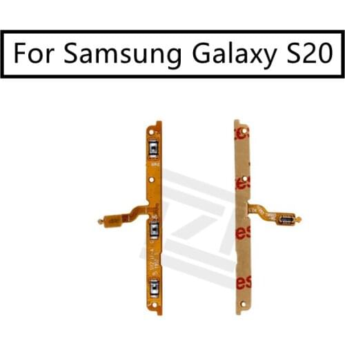 For Samsung Galaxy S20 G980 Power Volume Side Key Button Flex Cable ON OFF Switch Flex Cable Replacement Repair Parts