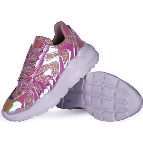 HY 2020 Hot Sale Womens Shoes Breathable Mesh Shoe Outdoor Walking Woman Casual Lace-Up Ladies Shoes