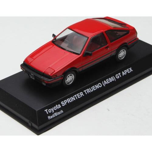 1/43 Kyosho Initial D Toyota AE86 Simulation Metal Car Model Ornaments Car