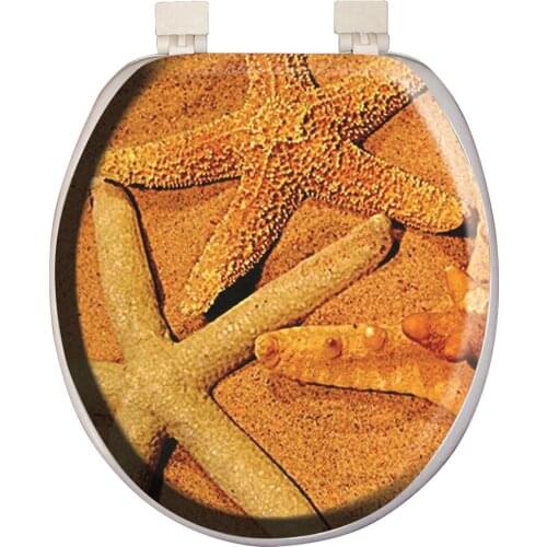 Softy Classic Pattern Soft Toilet Seat Cover White