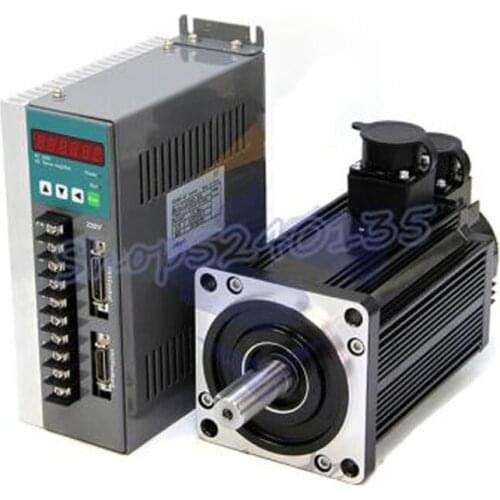 1.8kw servo motor set 1800W 110ST-M06030 high speed 3000 rpm 6N.M AC 220V servo motor driver set +3m cable