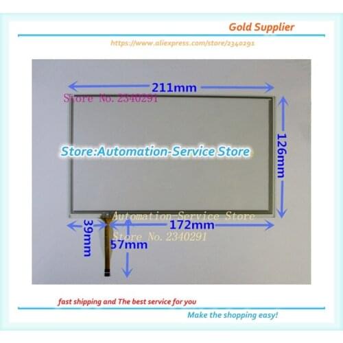 New 9 Inch Touch Panel AT090TN12 Is Suitable For General Navigation Screen H090IDW1