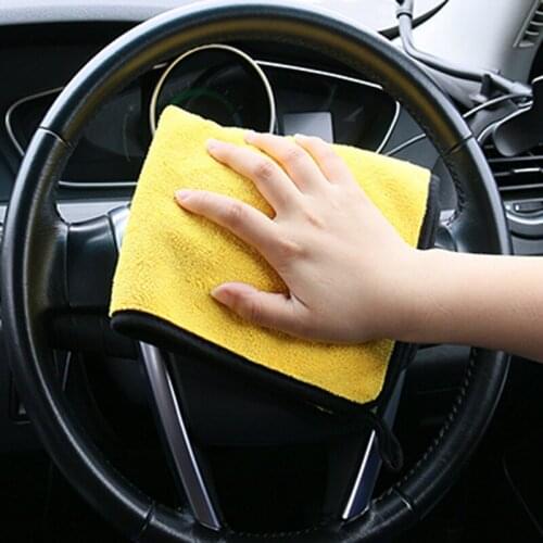 2020 Size 30 * 30 CM Car Wash Microfiber Towel Vehicle Cleaning Drying cloth Hemming For Detail Car Care Cloth Car Wash Towel
