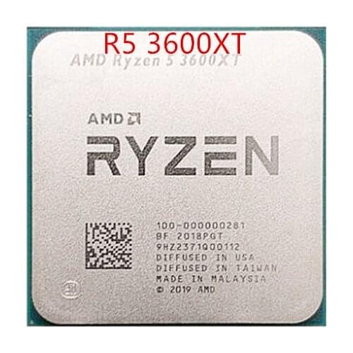 AMD Ryzen 5 3600XT R5 3600XT 3.8 GHz a Sei Core Dodici-Thread di CPU Processore 7NM 95W L3 = 32M AM4