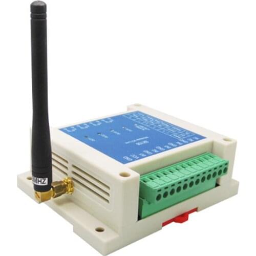 2pcs relay module SK108 3Km 4 channels relay 433mhz wireless rf remote control switch for agricultural irrigation