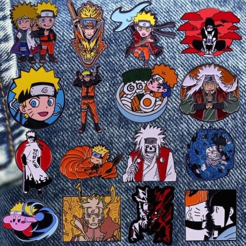 Cute Cartoon Comic Ninja Brooch Interesting Metal Enamel Lapel Badge Denim Jacket Backpack Pin Given Friends And Fans Gifts