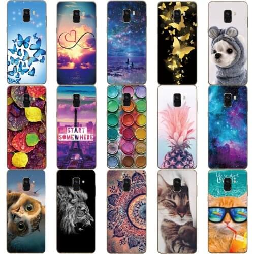 THREE-DIAO Phone Cases Samsung Galaxy A8 Plus 2018