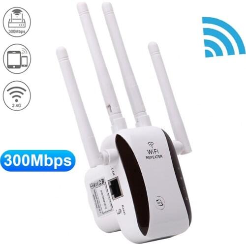 Wireless Wifi Repeater Wifi Range Extender Router Wi-Fi Signal Amplifier 300Mbps WiFi Booster 2.4G Wi Fi Ultraboost-Access Point