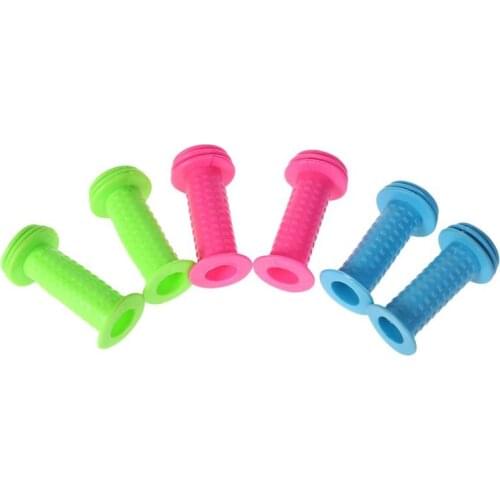 1 Pair Bicycle Grips Children Bike Tricycle Scooter Anti Slip Handlebar Rubber