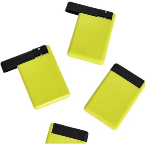 300 x 20ml Plastic PP Card Type Portable Perfume Spray Bottle 20CC Pocket Mist Sprayer Fragance Atomuizer