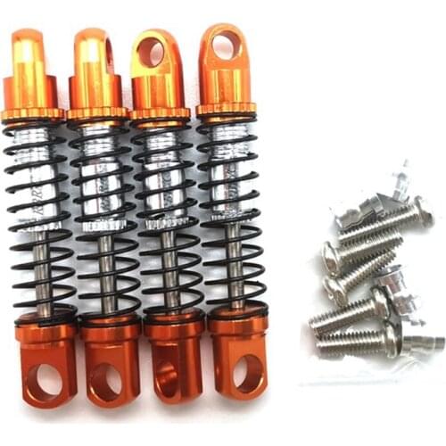 4Pcs Metal Shock Absorber Damper for Xiaomi Xmykc01Cm Jimny 1/16 Rc Car Upgrade Parts Accessories