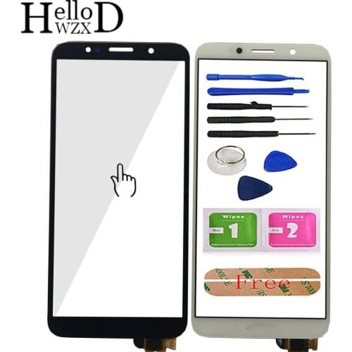 5.45'' Mobile Touch Screen For Huawei Y5 Lite 2018 Huawei Y5 Lite (2018) DRA-LX5 Lens Sensor Digitizer Panel Front Glass Tools