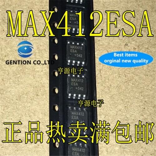 5Pcs MAX412ESA MAX412 MAX412CSA SOP-8 in stock 100% new and original