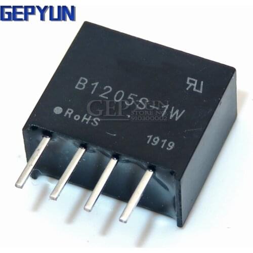B1205S-1W 2W B1205S gepyun DC-DC regulated power supply module 12v to 5v brand New pumuddsy Isolating Switching Power Supply