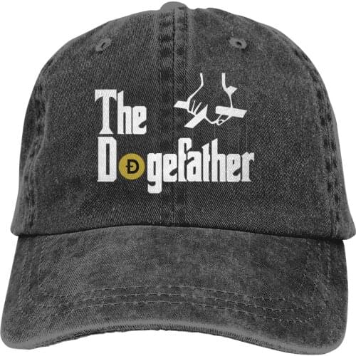 The Dogefather Hand Baseball Cap Men Elon Musk The DogeFather Funny Caps colors Women Summer Snapback Caps