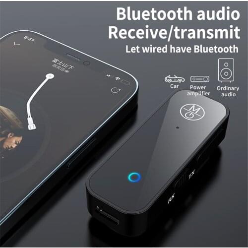 Kebidu 1 real 3.5MM Bluetooth adapter Aux bluetooth receiving/transmitting audio interface Stereo receiver For Tv Box cars