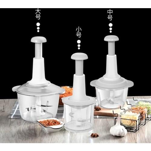 Household Manual Meat Grinder Press Manual Minced Food Machine Cooker Meat Food Chopper Kitchen Tool Manual Food Processors
