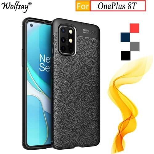 For OnePlus 8T Case Rubber Housings Bumper Silicone Back Case For OnePlus 8T 9 Pro Phone Cover For OnePlus 8T One Plus 8T Case