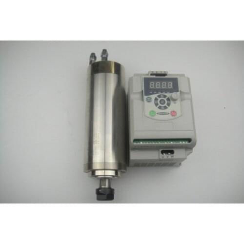 ER20 2.2KW water cooling CNC milling spindle 24000rpm+1 piece 2.2KW VFD inverter