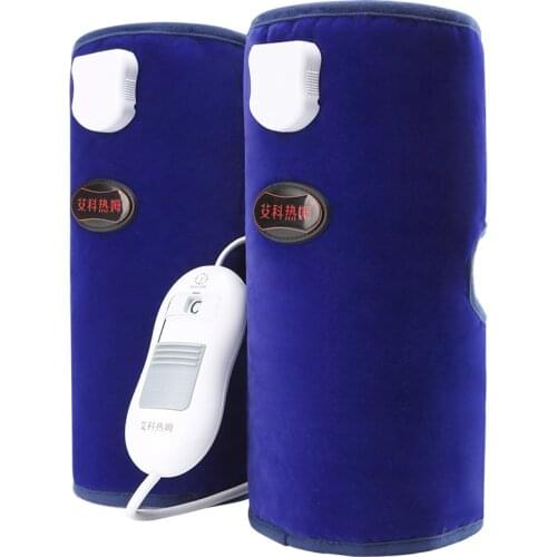 Health Care Moxibustion Electric Heating Knee Pads Far Infrared Magnetic Therapy Arthritis Rheumatism Adjustable Temperature