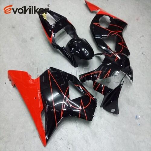 Motorcycle cowl for CBR954RR 2002 2003 red black CBR 954 RR 02 03 ABS Plastic motorcycle fairings Injection mold