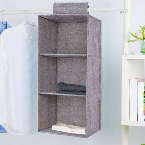 Wardrobe Organizer Closet Organizer Hanging Pocket Storage Cushion Pillow Shoes Fabric Cabinet Shoe Shelf Clothes Rack Stor F6J7