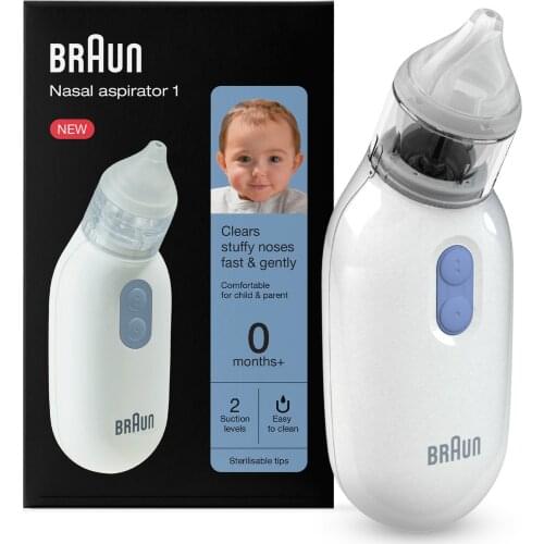 ORIGINAL Braun BNA 100 Nose Aspirator Cleaner for Baby