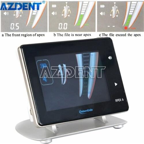AZDENT Dental Root Canal Apex Locator apex Location Measuring Instrument RPEX 6 4.5 LCD Screen Dentistry Tools