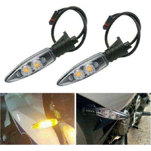 2pcs Motorcycle Led Turn Signals Lights For BMW S1000RR R1200GS F800GS R Front And Rear Flasher Lamps directional Accessories