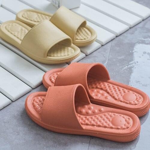 Bathroom Soft Bottom Super Comfortable Slippers Female Indoor Home Male Household Slippers Bathroom Non-Slip Mens Slippers