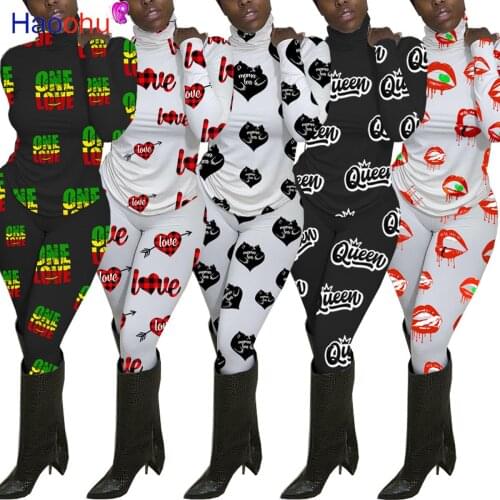 Spring Tracksuits Suits Sport 2 Piece Set Women Fashion Letter Print Casual Outfits Zipper Sweatshirt Top+Pants Sweat Suit 2021