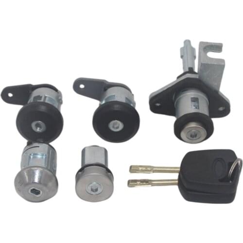 97KG-B22050-BE 96FG122050AG FOR FORD KA 1997-2007 COMPLETE LOCK SET TRUNK BACK LOCK CYLINDER WITH 2 KEYS