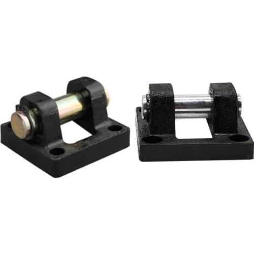 1 PC Pneumatic Accessories CB32/CB40/CB50/CB63/CB80/CB100/CB125 bore SC type standard cylinder CB double ear fixed seat bracket