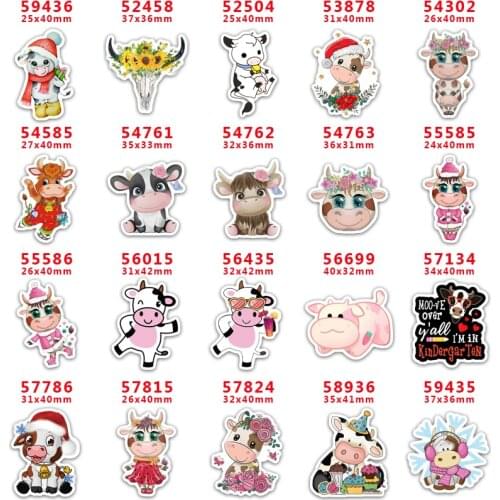 10 Pcs Cartoon Planar Resin Cabochons PR59436