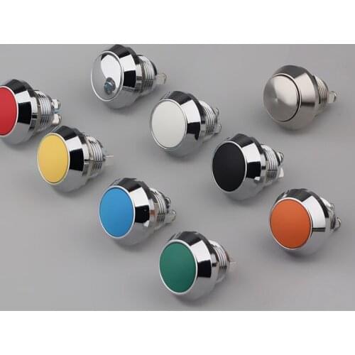 12mm Waterproof 36 volt Push Button Switch