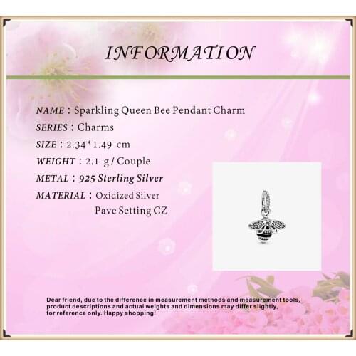 925 Sterling Silver Beads Fit Original Pandora Bracelets Rabbit Dangle Charm DIY Women Fashion Jewelry Gift