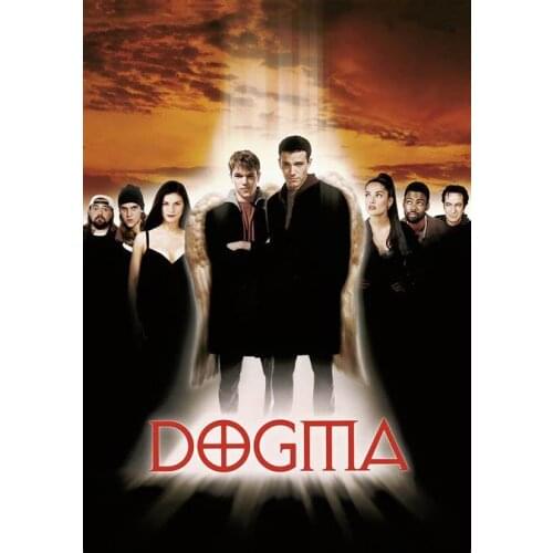 More style Choose DOGMA Movie Art print Silk poster Home Wall Decor