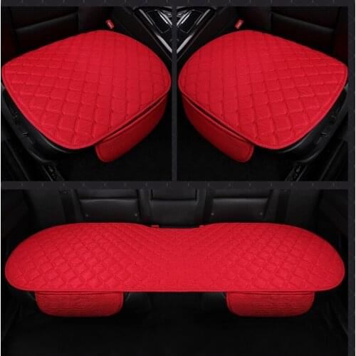 Car Seat Cover Protector Front Seat Cushion Pad Mat for Auto Automotive Interior Truck Suv or Van Office Home Chair mat